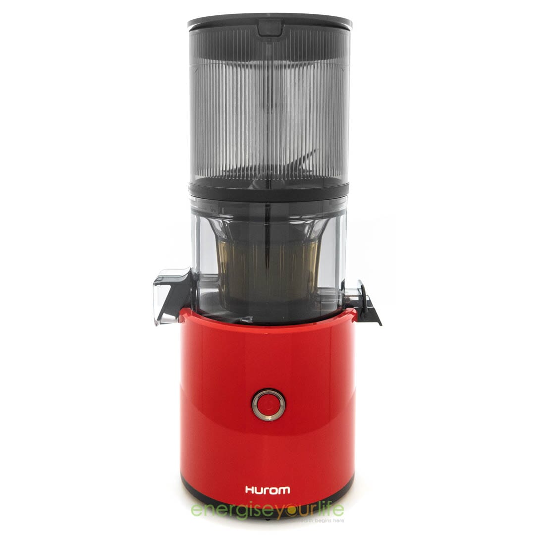 Hurom H300 Self-Feeding Slow Juicer in Red | Energise Your Life